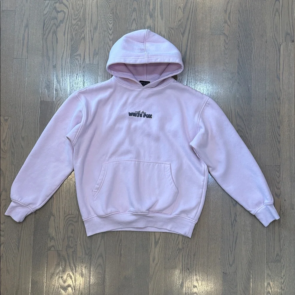 White Fox With Love In The Moment Oversized Hoodie - Picture 5 of 10